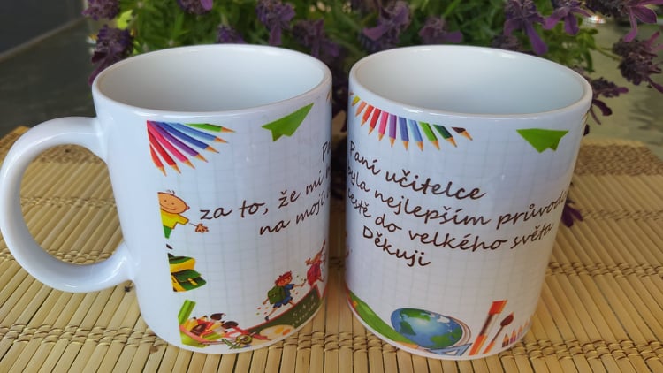Hrnek "Paní učitelce"