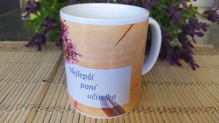Hrnek "Nejlepší paní učitelka"