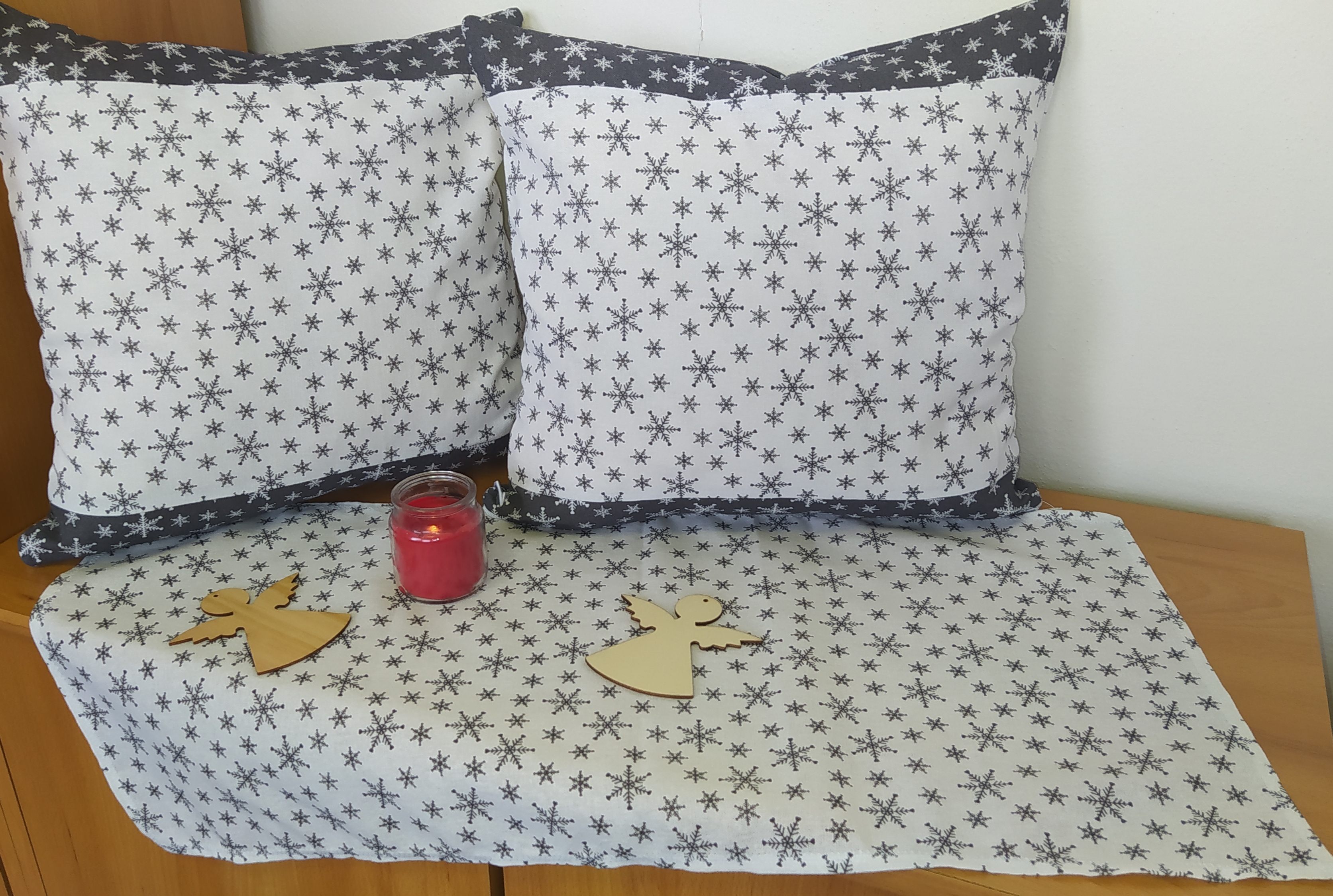 Set povlaků + běhoun