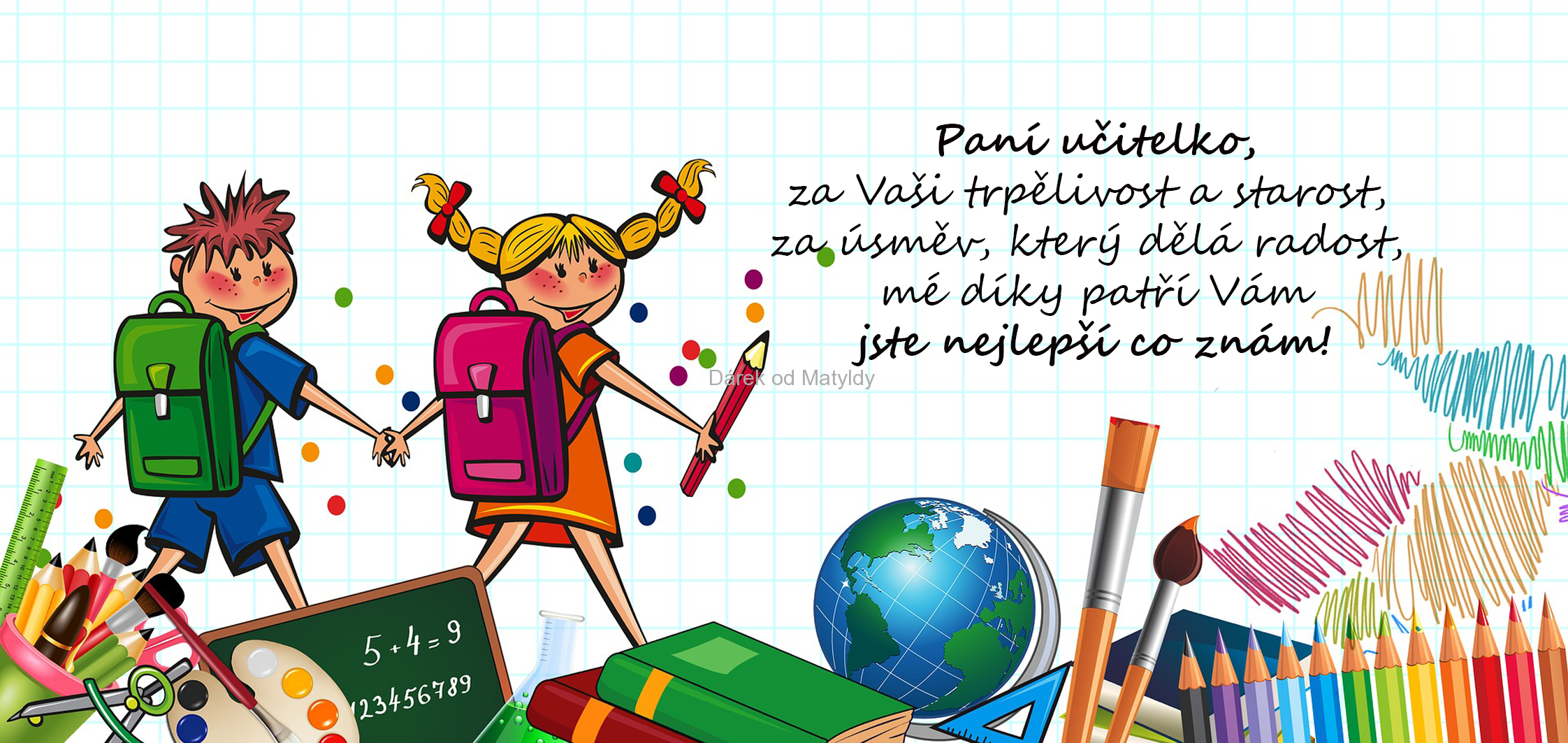 Hrnek "Paní učitelko"